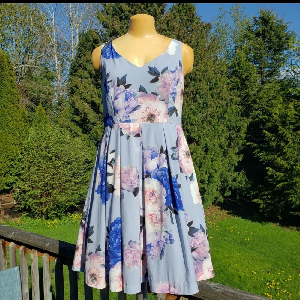 City Chic Fit and Flare Dress